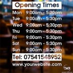 Opening Times